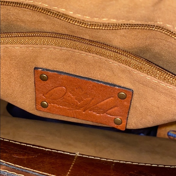 Patricia Nash Cognac Large Leather Backpack - Picture 5 of 8